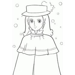 Disegno da colorare: Principessa Sarah (Anime e Manga) #202115 - Pagine da Colorare Stampabili Gratuite