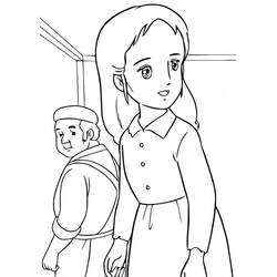 Disegno da colorare: Principessa Sarah (Anime e Manga) #202116 - Pagine da Colorare Stampabili Gratuite