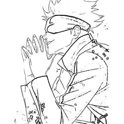 Disegno da colorare: Satoru Gojo (Anime e Manga) #220367 - Pagine da Colorare Stampabili Gratuite