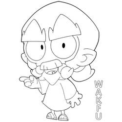 Disegno da colorare: Wakfu (Anime e Manga) #212701 - Pagine da Colorare Stampabili Gratuite