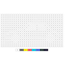 Disegno da colorare: Arte Pixel (Apprendimento e Educazione) #201987 - Pagine da Colorare Stampabili Gratuite