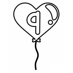 Disegno da colorare: Numero 9 (Apprendimento e Educazione) #221488 - Pagine da Colorare Stampabili Gratuite