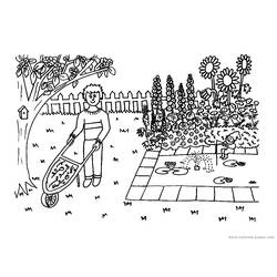 Disegni da colorare: Giardiniere - Pagine da Colorare Stampabili Gratuite