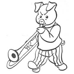 Disegno da colorare: Musicista (Carriere e Professioni) #102510 - Pagine da Colorare Stampabili Gratuite