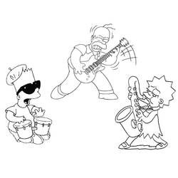 Disegno da colorare: Musicista (Carriere e Professioni) #102612 - Pagine da Colorare Stampabili Gratuite