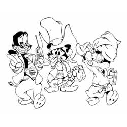 Disegni da colorare: Animaniacs - Pagine da Colorare Stampabili Gratuite