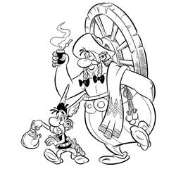 Disegno da colorare: Asterix e Obelix (Cartoni Animati e Serie Animate) #24487 - Pagine da Colorare Stampabili Gratuite