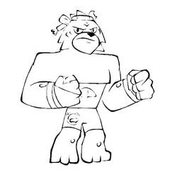 Disegni da colorare: Goo Jit Zu - Pagine da Colorare Stampabili Gratuite