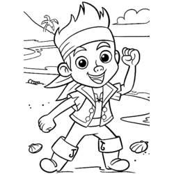 Disegno da colorare: Jake e the Never Land Pirates (Cartoni Animati e Serie Animate) #42396 - Pagine da Colorare Stampabili Gratuite