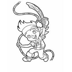 Disegno da colorare: Jake e the Never Land Pirates (Cartoni Animati e Serie Animate) #42404 - Pagine da Colorare Stampabili Gratuite