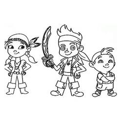 Disegno da colorare: Jake e the Never Land Pirates (Cartoni Animati e Serie Animate) #42428 - Pagine da Colorare Stampabili Gratuite