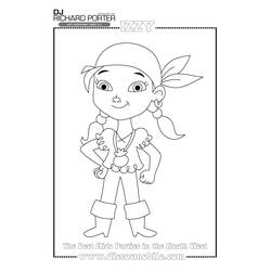 Disegno da colorare: Jake e the Never Land Pirates (Cartoni Animati e Serie Animate) #42522 - Pagine da Colorare Stampabili Gratuite