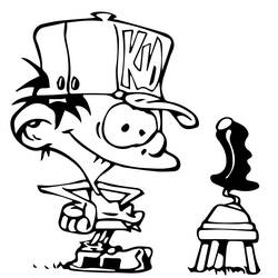 Disegno da colorare: Kid Paddle (Cartoni Animati e Serie Animate) #213667 - Pagine da Colorare Stampabili Gratuite