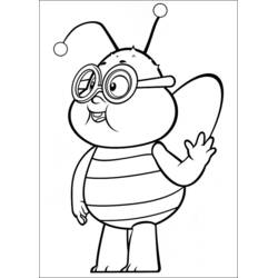 Disegno da colorare: L'Ape Maia (Cartoni Animati e Serie Animate) #28281 - Pagine da Colorare Stampabili Gratuite