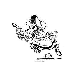 Disegno da colorare: Lucky Luke (Cartoni Animati e Serie Animate) #25551 - Pagine da Colorare Stampabili Gratuite