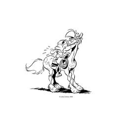 Disegno da colorare: Lucky Luke (Cartoni Animati e Serie Animate) #25591 - Pagine da Colorare Stampabili Gratuite