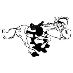 Disegno da colorare: Lucky Luke (Cartoni Animati e Serie Animate) #25605 - Pagine da Colorare Stampabili Gratuite