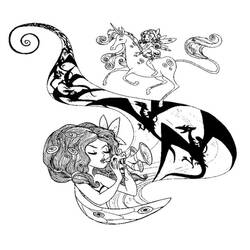 Disegno da colorare: Mia e Me (Cartoni Animati e Serie Animate) #198474 - Pagine da Colorare Stampabili Gratuite