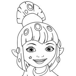 Disegno da colorare: Mia e Me (Cartoni Animati e Serie Animate) #198487 - Pagine da Colorare Stampabili Gratuite