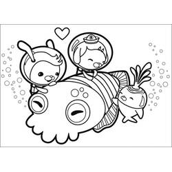 Disegno da colorare: Octonauts (Cartoni Animati e Serie Animate) #178679 - Pagine da Colorare Stampabili Gratuite