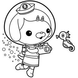 Disegno da colorare: Octonauts (Cartoni Animati e Serie Animate) #40560 - Pagine da Colorare Stampabili Gratuite