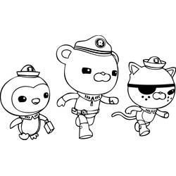 Disegni da colorare: Octonauts - Pagine da Colorare Stampabili Gratuite