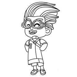 Disegno da colorare: PJ Masks (Cartoni Animati e Serie Animate) #175845 - Pagine da Colorare Stampabili Gratuite