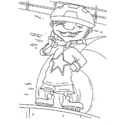 Disegno da colorare: Rocket Power (Cartoni Animati e Serie Animate) #52240 - Pagine da Colorare Stampabili Gratuite