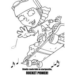 Disegno da colorare: Rocket Power (Cartoni Animati e Serie Animate) #52594 - Pagine da Colorare Stampabili Gratuite