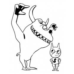 Disegno da colorare: SamSam (Cartoni Animati e Serie Animate) #183484 - Pagine da Colorare Stampabili Gratuite
