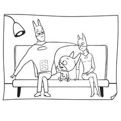 Disegno da colorare: SamSam (Cartoni Animati e Serie Animate) #39624 - Pagine da Colorare Stampabili Gratuite