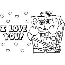 Disegno da colorare: SquareBob SquarePants (Cartoni Animati e Serie Animate) #33405 - Pagine da Colorare Stampabili Gratuite