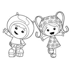 Disegno da colorare: Team Umizoomi (Cartoni Animati e Serie Animate) #195687 - Pagine da Colorare Stampabili Gratuite