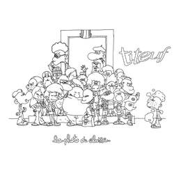 Disegno da colorare: Titeuf (Cartoni Animati e Serie Animate) #33747 - Pagine da Colorare Stampabili Gratuite
