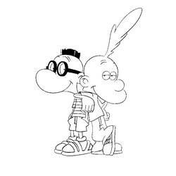 Disegno da colorare: Titeuf (Cartoni Animati e Serie Animate) #33809 - Pagine da Colorare Stampabili Gratuite
