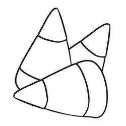 Disegno da colorare: Caramelle (Cibo e Nutrizione) #190828 - Pagine da Colorare Stampabili Gratuite