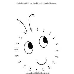 Disegno da colorare: Colorare da Punto a Punto (Colora con i Numeri) #125837 - Pagine da Colorare Stampabili Gratuite