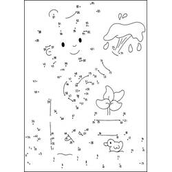 Disegno da colorare: Colorare da Punto a Punto (Colora con i Numeri) #125868 - Pagine da Colorare Stampabili Gratuite