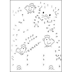 Disegno da colorare: Colorare da Punto a Punto (Colora con i Numeri) #125893 - Pagine da Colorare Stampabili Gratuite