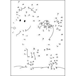 Disegno da colorare: Colorare da Punto a Punto (Colora con i Numeri) #126002 - Pagine da Colorare Stampabili Gratuite