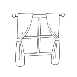 Disegno da colorare: Finestra (Edifici e Architettura) #168791 - Pagine da Colorare Stampabili Gratuite