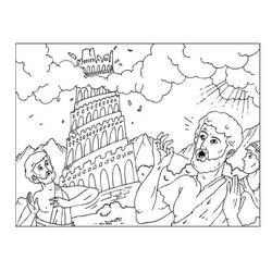 Disegno da colorare: Torre di Babele (Edifici e Architettura) #213635 - Pagine da Colorare Stampabili Gratuite