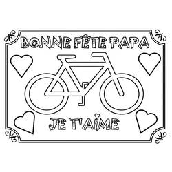 Disegno da colorare: Ti Amo Papà (Famiglia e Amici) #191633 - Pagine da Colorare Stampabili Gratuite