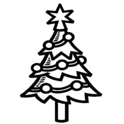 Disegno da colorare: Albero di Natale (Feste e Celebrazioni) #167514 - Pagine da Colorare Stampabili Gratuite