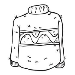 Disegno da colorare: Maglione di Natale (Feste e Celebrazioni) #191584 - Pagine da Colorare Stampabili Gratuite