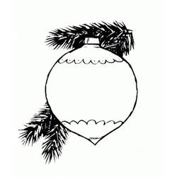 Disegno da colorare: Palla di Natale (Feste e Celebrazioni) #176221 - Pagine da Colorare Stampabili Gratuite