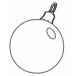 Disegno da colorare: Palla di Natale (Feste e Celebrazioni) #176237 - Pagine da Colorare Stampabili Gratuite