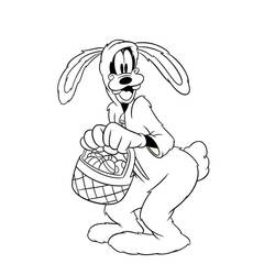 Disegni da colorare: Pasqua Disney - Pagine da Colorare Stampabili Gratuite