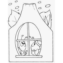 Disegno da colorare: La Cicala e la Formica (Fiabe e Storie) #191432 - Pagine da Colorare Stampabili Gratuite