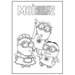 Disegno da colorare: Despicable Me (Film di Animazione) #130332 - Pagine da Colorare Stampabili Gratuite